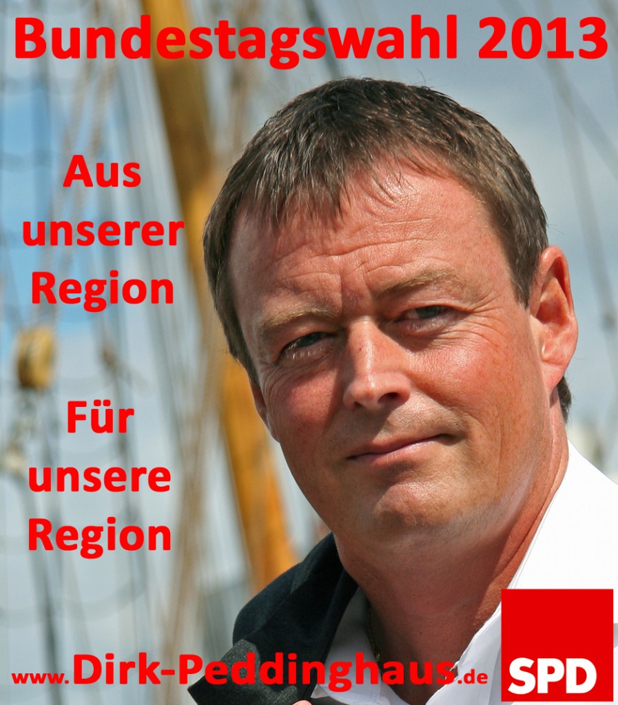spd_btw_Banner Bundestagswahl 2013 - Aus unserer Region - Für unsere Region - www.Dirk-Peddinghaus.de - SPD